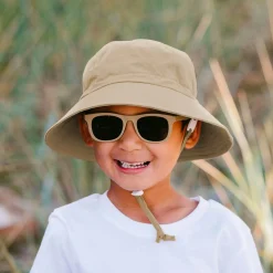 Hats And Caps|Hats & Caps>Jan n Jul Cotton Uv Bucket Hat 2-12 Beige