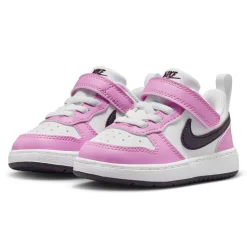 Athletic Shoes|Shoes>Nike Court Borough Low Shoe Size 2-10 White