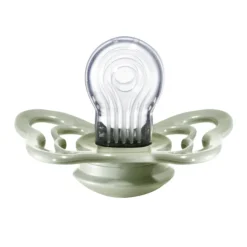 Pacifiers & Clips|Pacifiers & Clips>Bibs Couture Anatomical Pacifier 0-6m (2) - Ivory / Sage (Size 1)