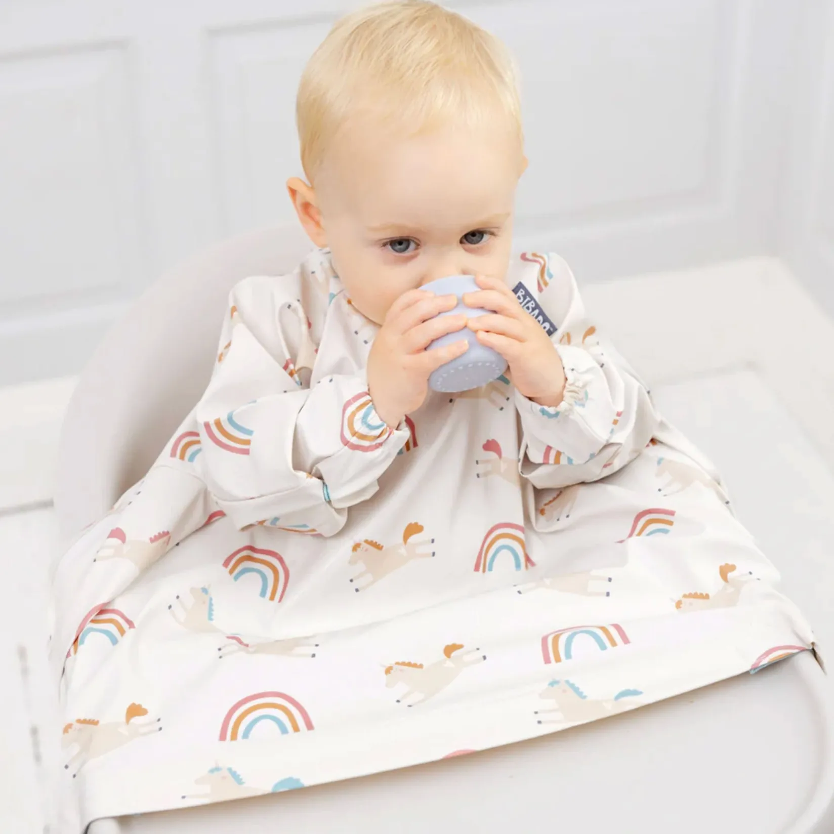 Breastfeeding|Bibs>Bibado Coverall Weaning Bib - Fairytale