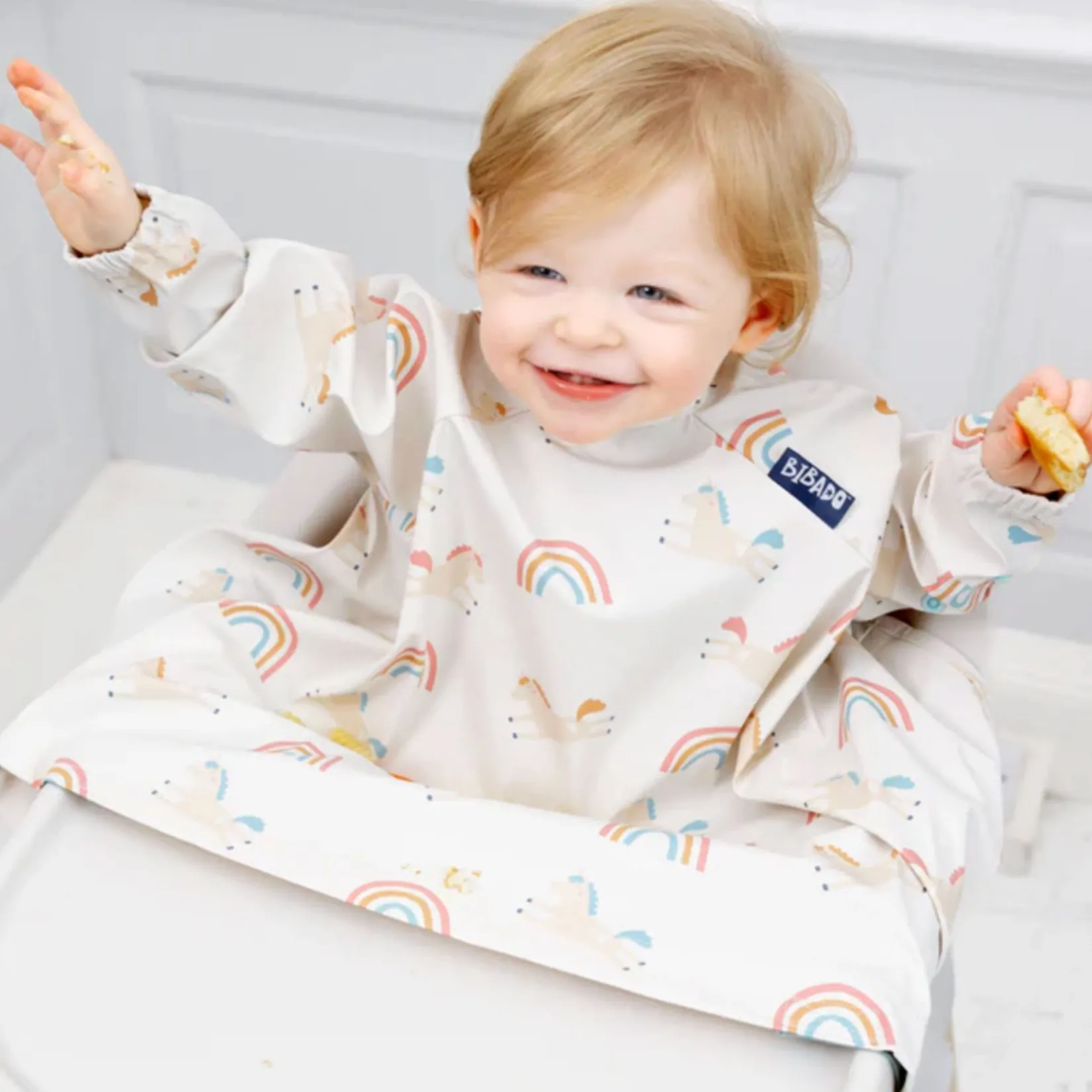 Breastfeeding|Bibs>Bibado Coverall Weaning Bib - Fairytale