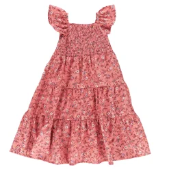 Dresses & Rompers>Nano Cowgirl Layered Dress 2-12 Brown