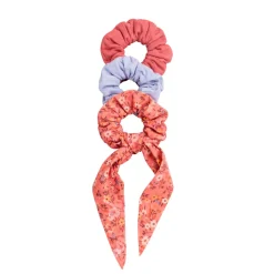 Fashion Accessories>Nano Cowgirl 3pk Scrunchies Blue