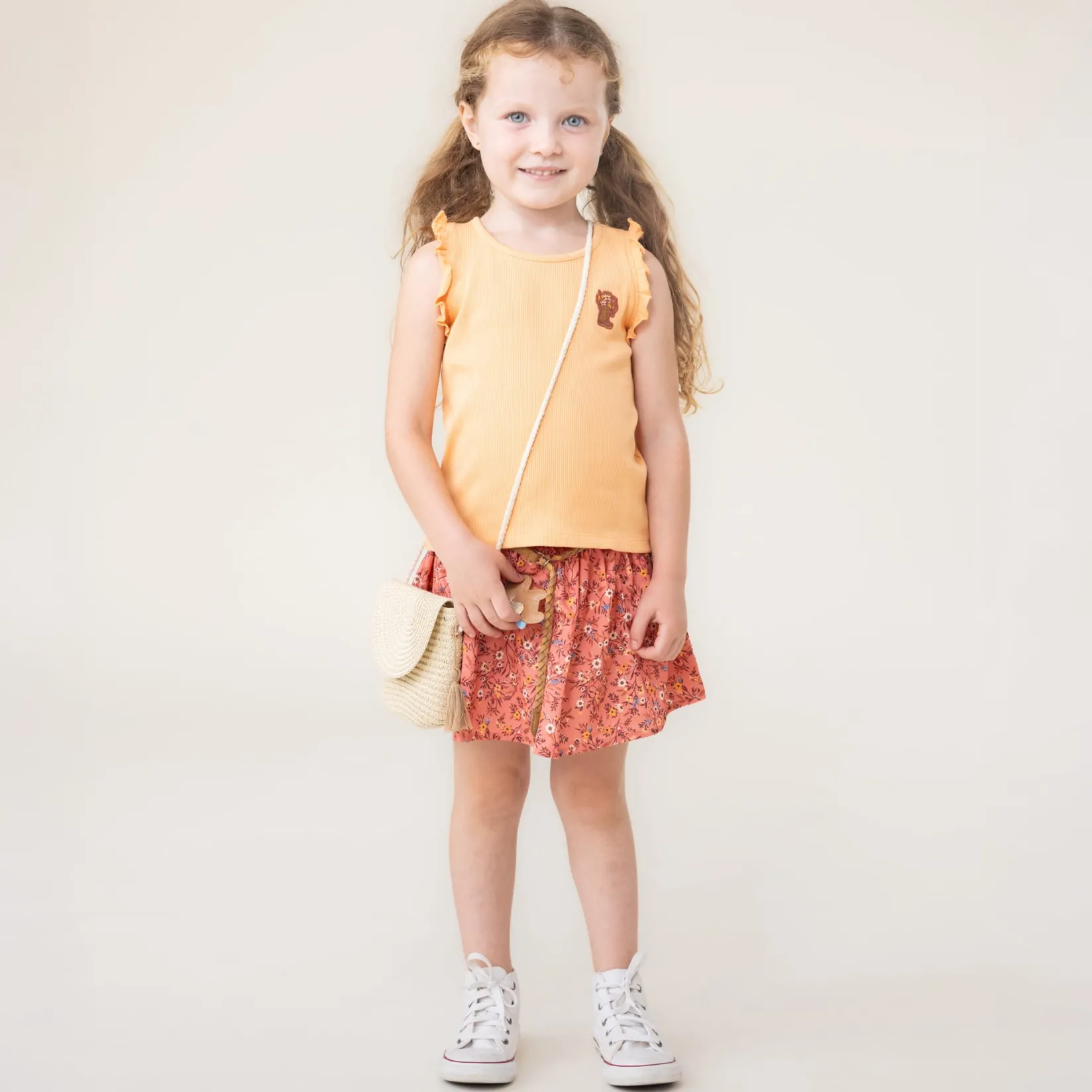 Skirts>Nano Cowgirl Skort 2-12 Brown