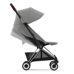 Clearance Coya Stroller - Chrome Frame with Mirage Grey Seat Kids Strollers|Strollers & Trailers