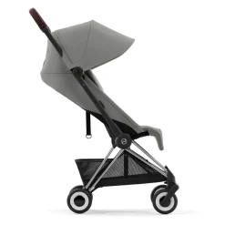 Clearance Coya Stroller - Chrome Frame with Mirage Grey Seat Kids Strollers|Strollers & Trailers