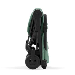 Strollers|Strollers & Trailers>Cybex Coya Stroller - Matte Black Frame with Leaf Green Seat