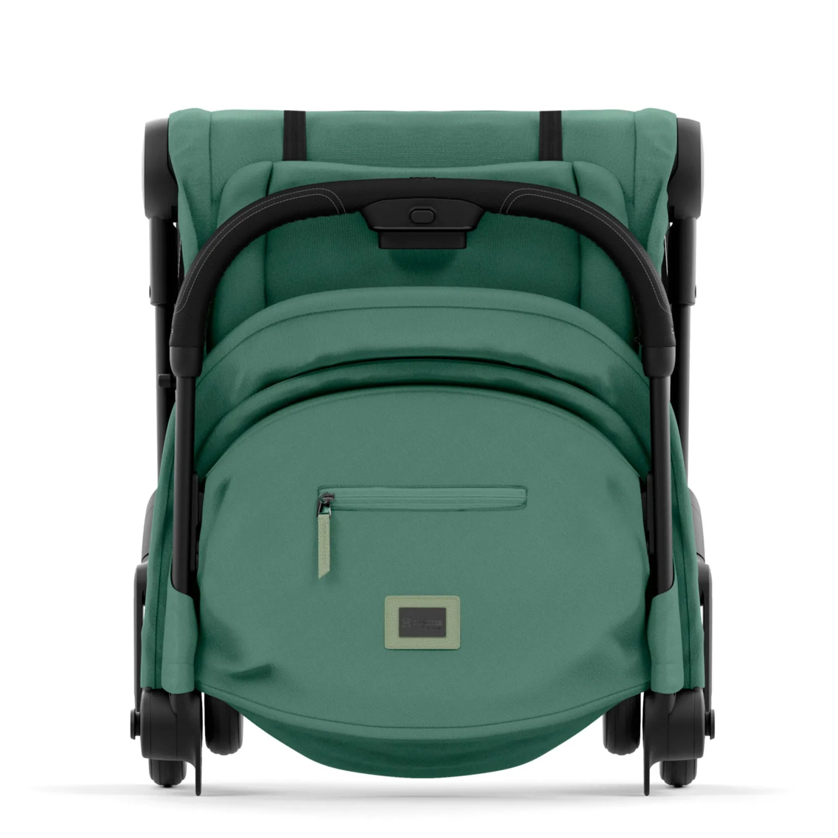 Strollers|Strollers & Trailers>Cybex Coya Stroller - Matte Black Frame with Leaf Green Seat