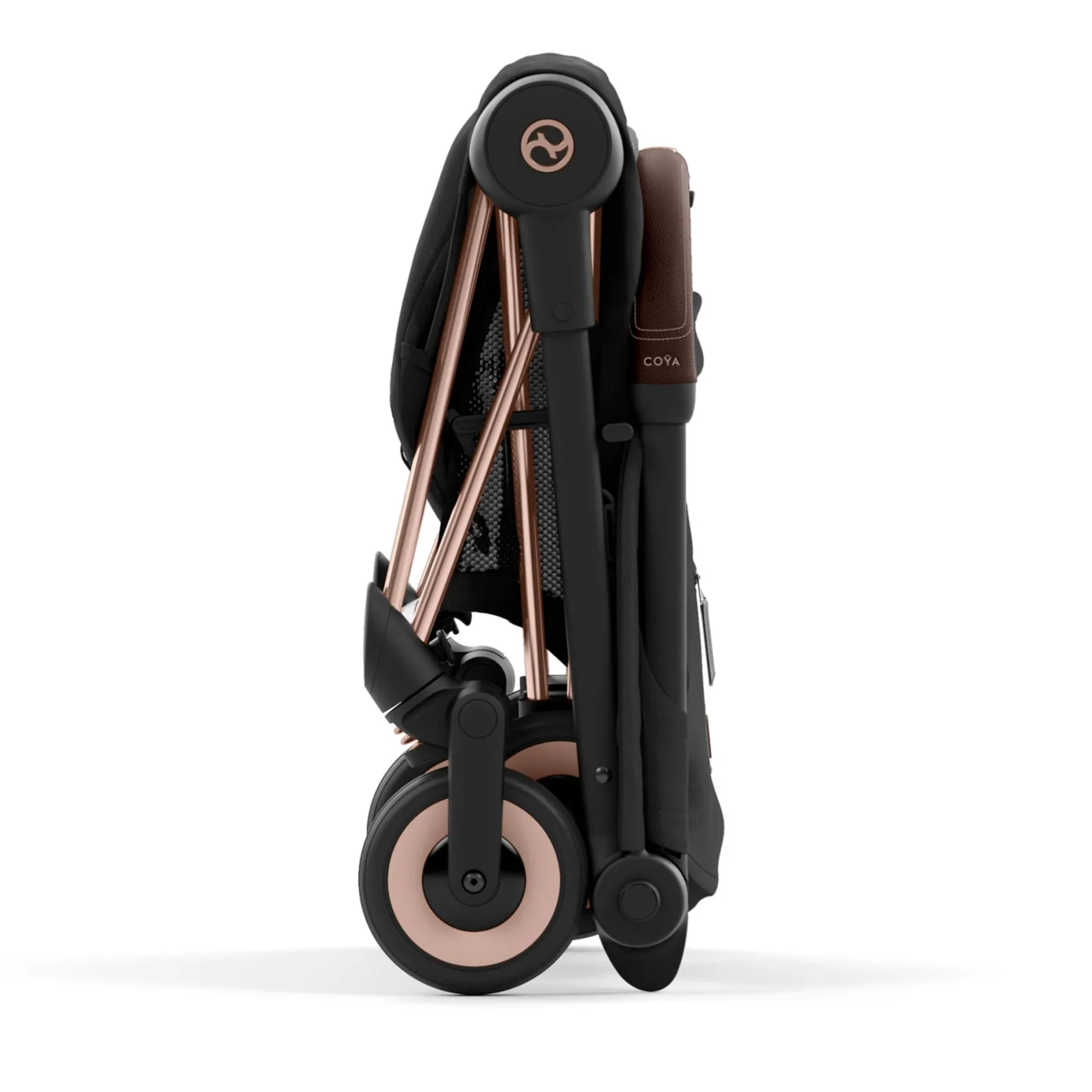 Hot Coya Stroller - Rose Gold Frame with Sepia Black Seat Kids Strollers|Strollers & Trailers
