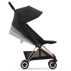 Hot Coya Stroller - Rose Gold Frame with Sepia Black Seat Kids Strollers|Strollers & Trailers