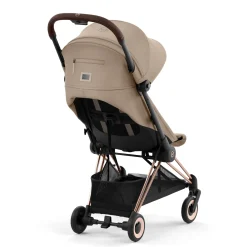 Best Coya Stroller - Rose Gold Frame with Sepia Beige Seat Kids Strollers
