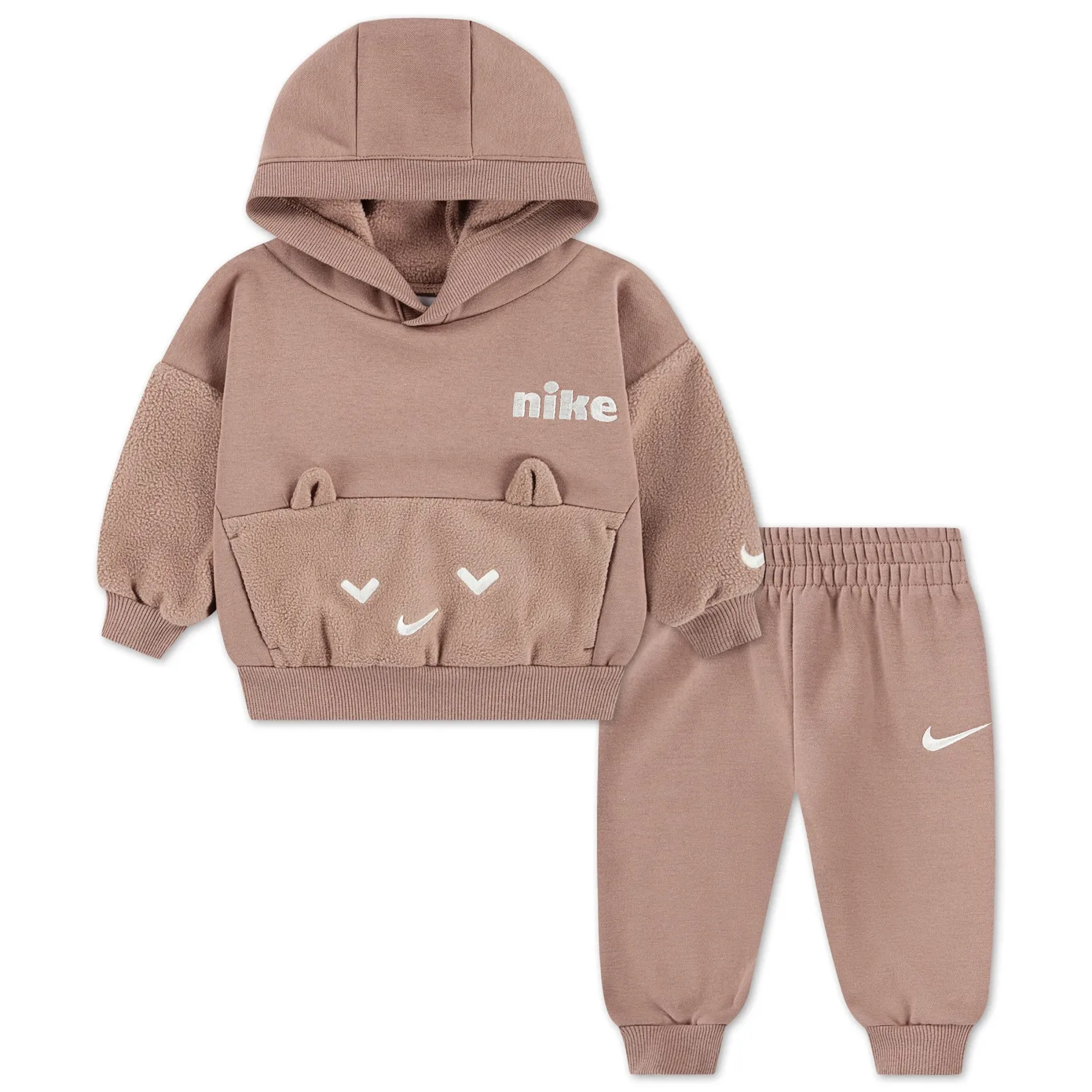 Outfit Sets|Dresses, Skirts & Outfits>Nike Cozy Comfort Jogger Set 12-24m Taupe