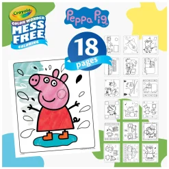 Discount Color Wonder Mess-Free Colouring Pages & Mini Markers - Peppa Pig Kids Diy & Activities