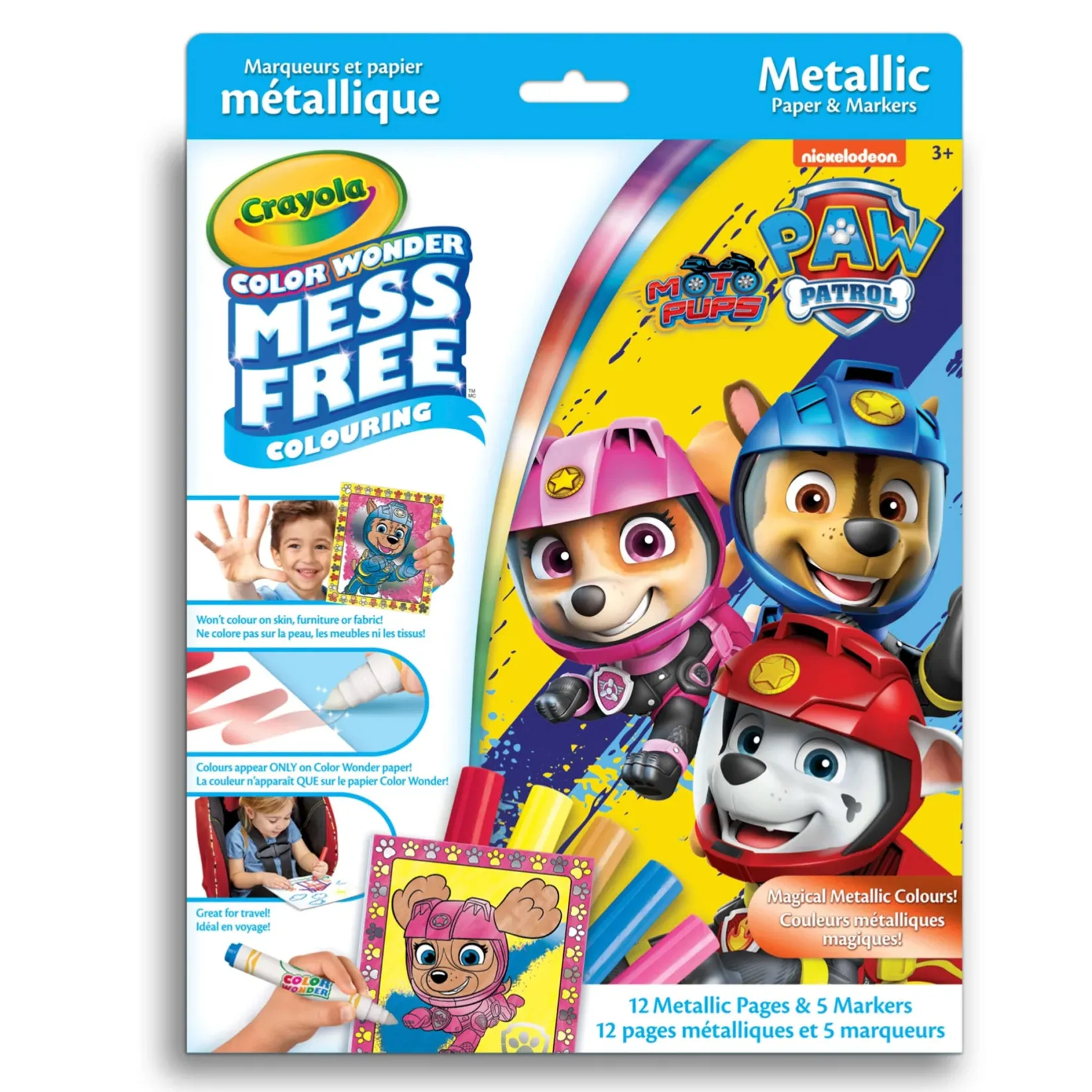 Outlet Color Wonder Mess-Free Colouring Book & Markers Kit - Paw Patrol Kids Diy & Activities