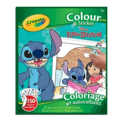 Diy & Activities>Crayola Colour & Sticker, Lilo & Stitch