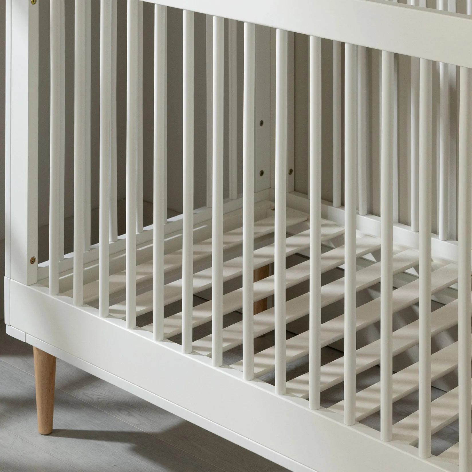 Cribs & Mattresses|Cribs & Mattresses>South Shore Crib 3-1 White Cotton Candy