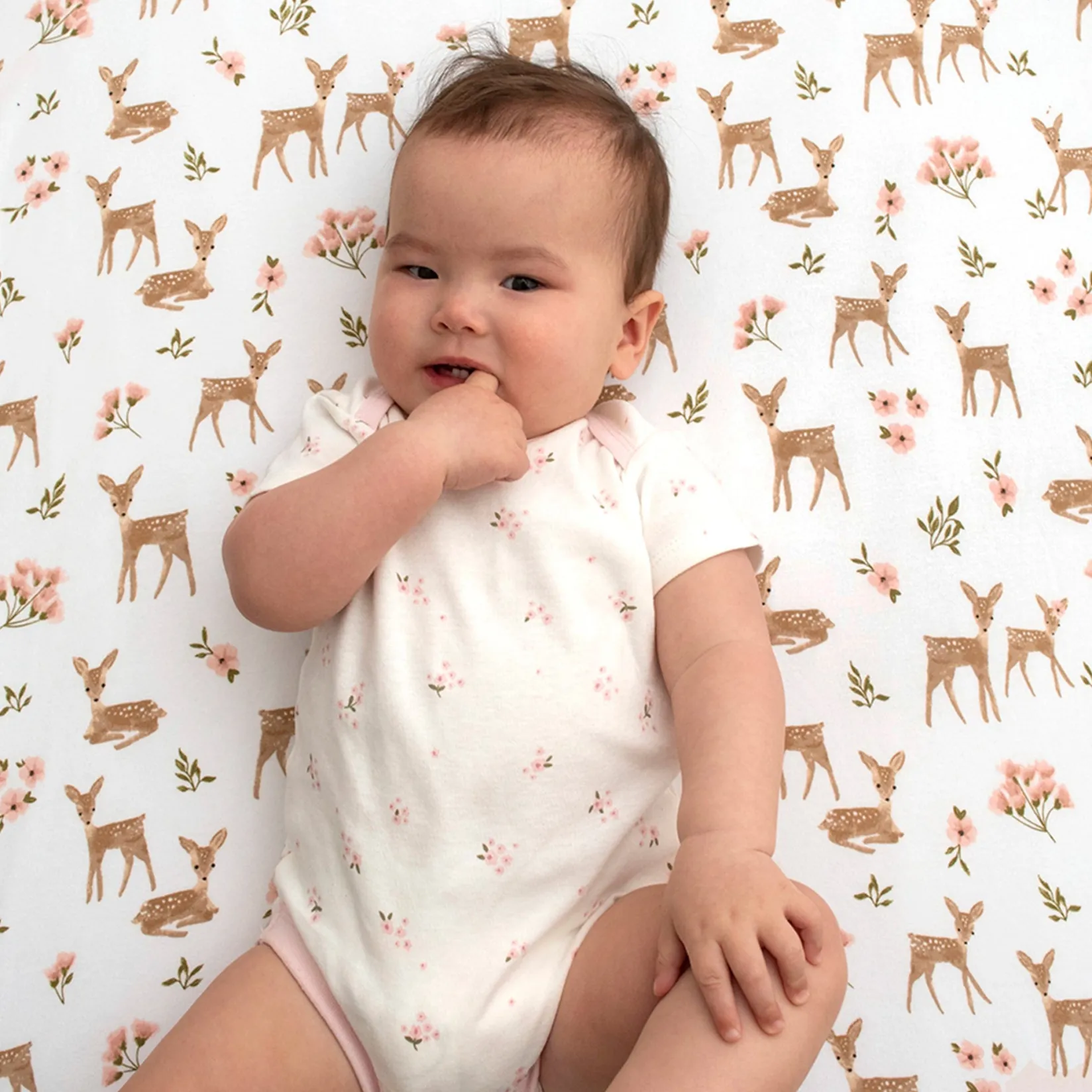 New Crib Fitted Sheet - Sophia Garden Kids Sheets|Baby Bedding