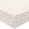 Outlet Crib Fitted Sheet - Strawberries Kids Sheets|Bedding