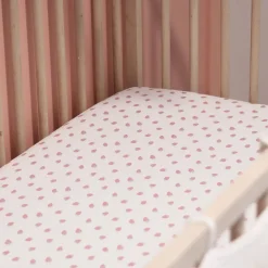 Outlet Crib Fitted Sheet - Strawberries Kids Sheets|Bedding