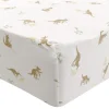 Sheets|Bedding>Coccoli Crib Fitted Sheet Kangaroo - Special Edition CHU Sainte‑Justine Foundation