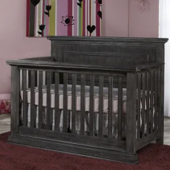 New Crib Modena Granite Distressed Cribs & Mattresses|Cribs & Mattresses