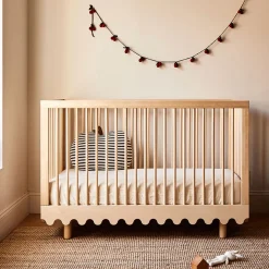 Cribs & Mattresses|Cribs & Mattresses>Oeuf Crib Moss Red