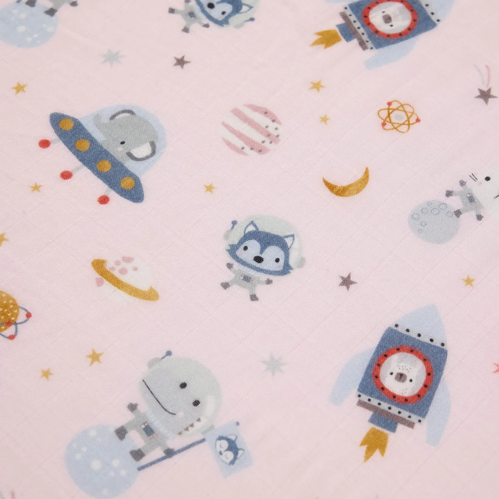 Sheets|Bedding>Loulou Lollipop Crib Sheet- Astro