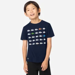Hot Croc Grid T-shirt 4-7y Kids/BOY Tops