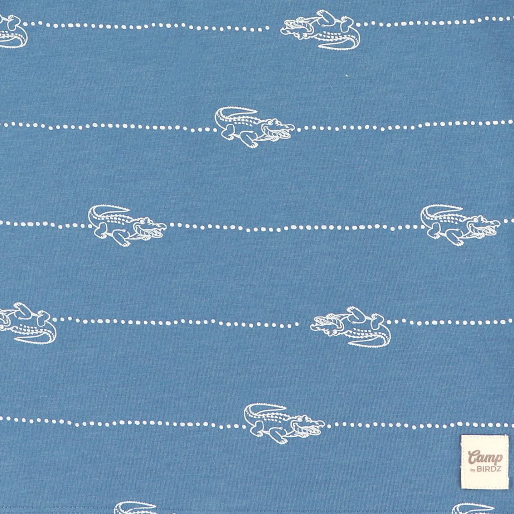 Tops>Camp by Birdz Crocodile Tank Top 2-8y Bleu