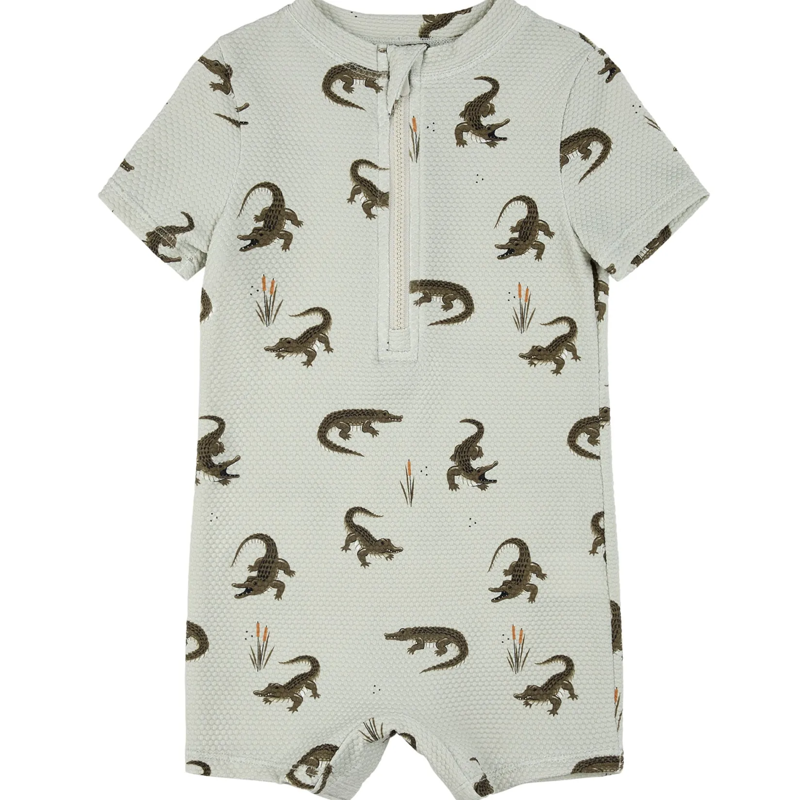 Swimsuits>Petit Lem Crocodile UV Swimsuit 0-24m Sage