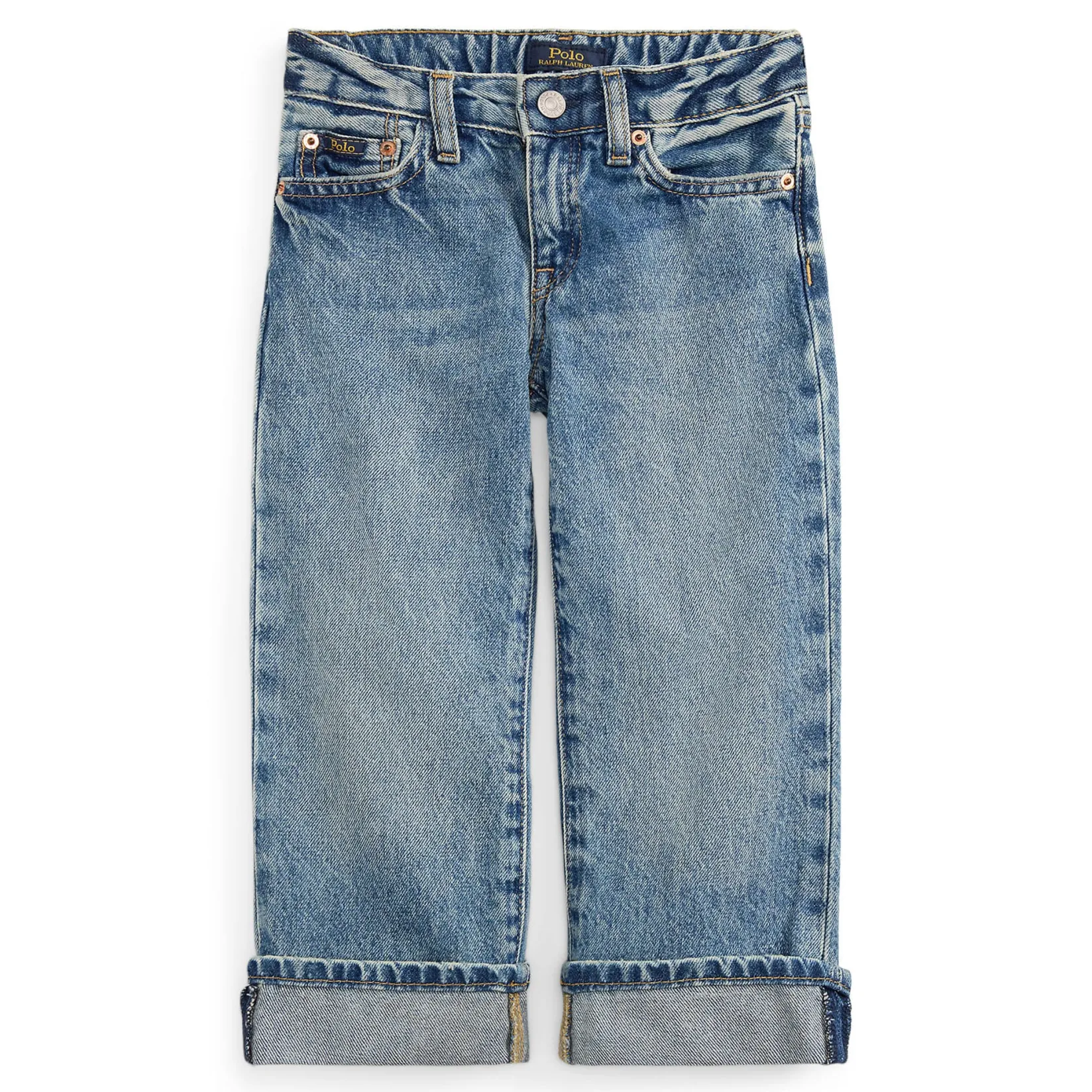 Outlet Cropped Wide Leg Jeans 2-6x Kids Pants & Jeans