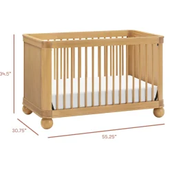 Discount Crosby 3-in-1 Convertible Crib - Honey Cribs & Mattresses|Cribs & Mattresses