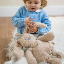 Plush Toys>Nattou Cuddle Rabbit Lapidou - Sand