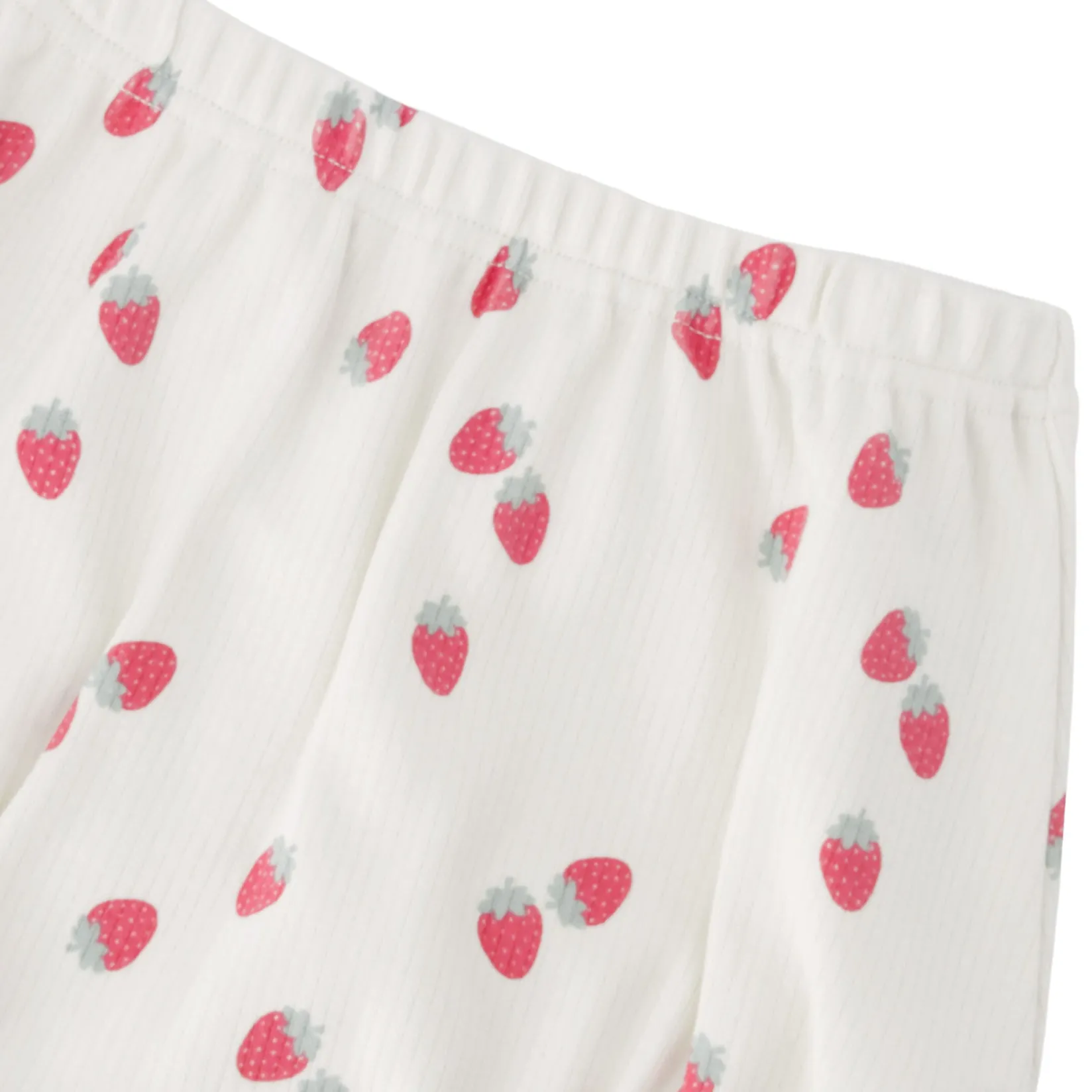 Dresses, Skirts & Outfits>Deux par Deux Cuddles Strawberries Set 3-24m Ivory