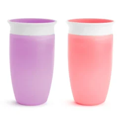 Breastfeeding|Tableware>Munchkin Cup 360 10oz(2) Pink Purple