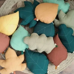 Cushions>The Butter Flying Cushion Birch Oak - Olive