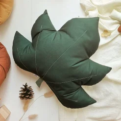 Cushions>The Butter Flying Cushion Maple Erable - Green