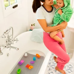 Sale Cushioned Grey Bath Mat Bath Accessories