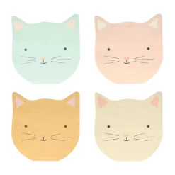 Party Supplies>Meri Meri Cute Kitten Napkins (16)