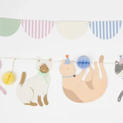 Hot Cute Kittens Garland Party Supplies