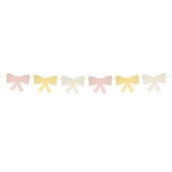 New 3D Paper Bow Garland Party Supplies