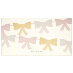 New 3D Paper Bow Garland Party Supplies