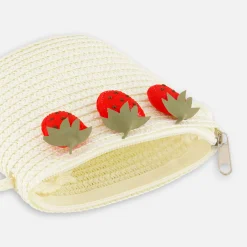 Best Daffodils Straw Purse Kids Waist Bags