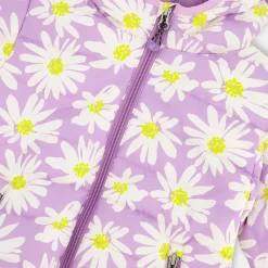 Outlet Daisies Quilted Jacket 7-12 Kids Outerwear|Coats & Jackets