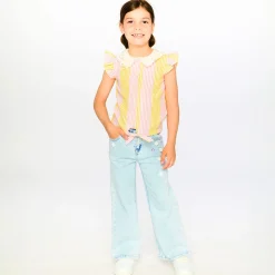 New Daisies Shirt 3-6 Kids Tops