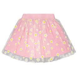 Skirts>Deux par Deux Daisies Skirt 3-6 Pink