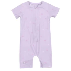 Swimsuits>Nano Daisies Uv Swimsuit 2-4 Lilac