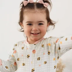 Pajamas|Pyjamas>Bebe Confort Daisies Vichy Pajamas 0-30m Sage