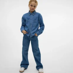 Pants & Jeans>Vero Moda Daisy Wide Leg Jeans 7-14 Denim