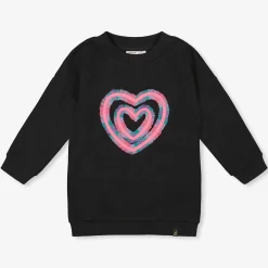 Tops>Deux par Deux Dance Heart Tunic 3-6 Black